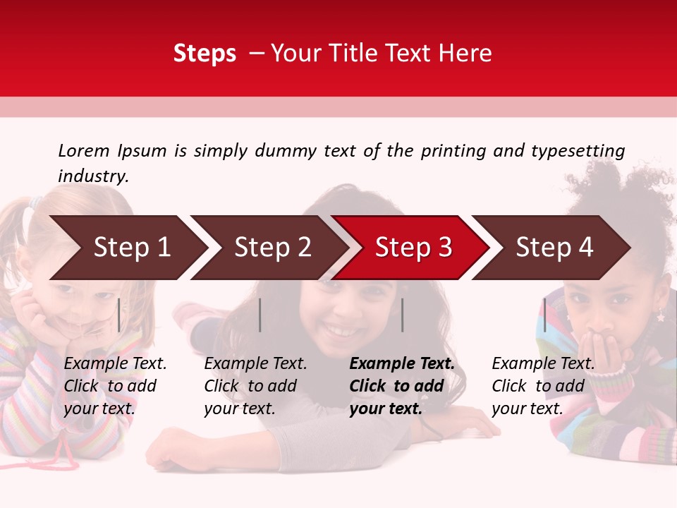 Studio Cheerful Pink PowerPoint Template