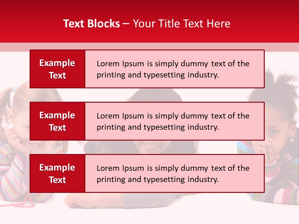 Studio Cheerful Pink PowerPoint Template