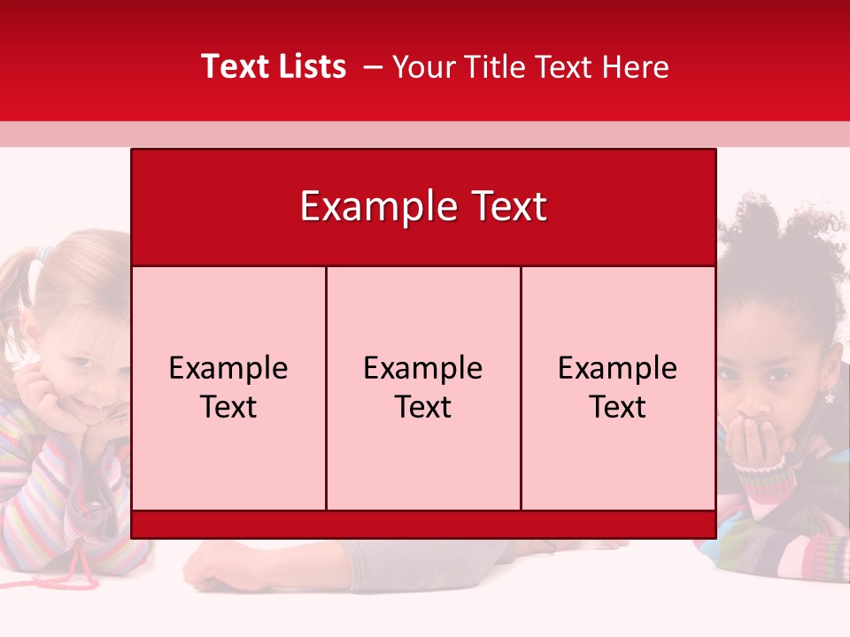 Studio Cheerful Pink PowerPoint Template