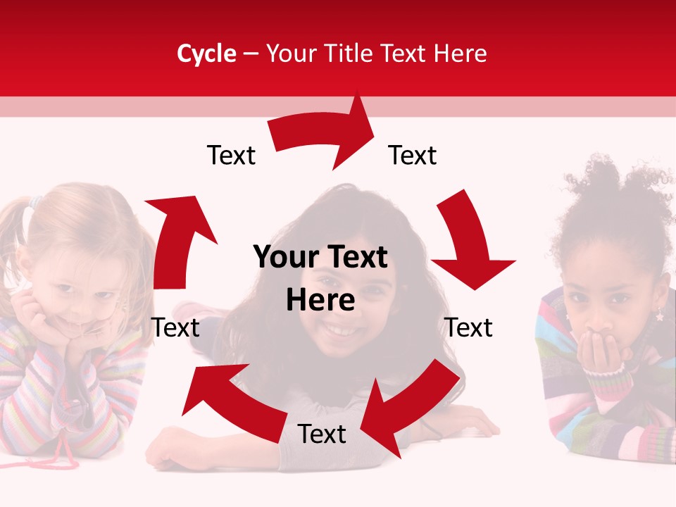 Studio Cheerful Pink PowerPoint Template