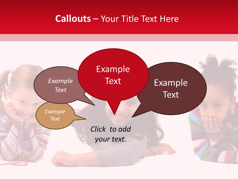 Studio Cheerful Pink PowerPoint Template