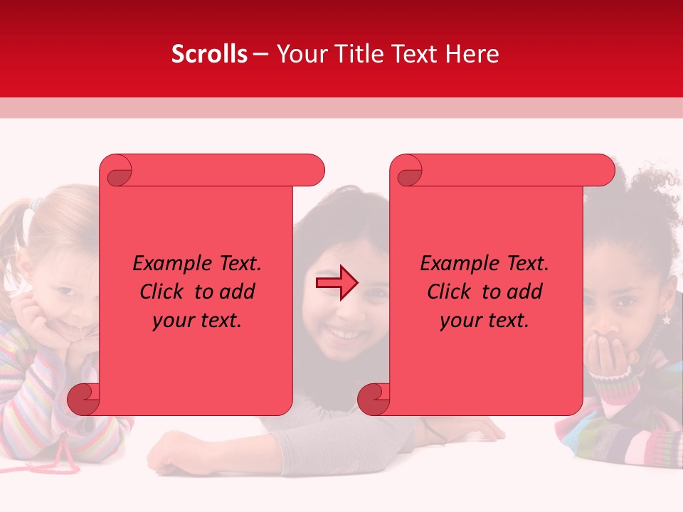 Studio Cheerful Pink PowerPoint Template