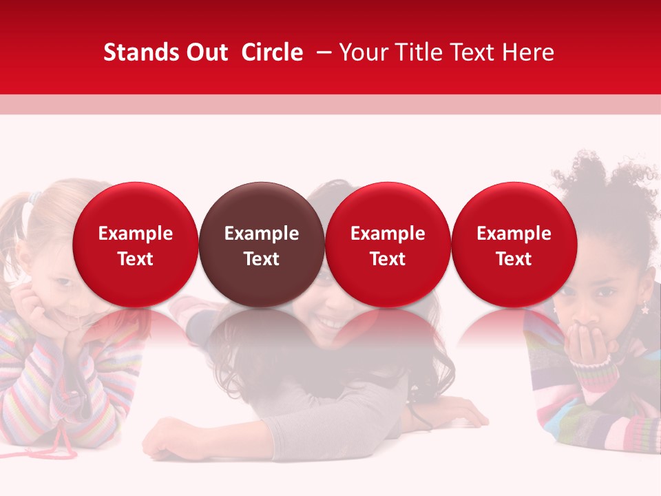 Studio Cheerful Pink PowerPoint Template