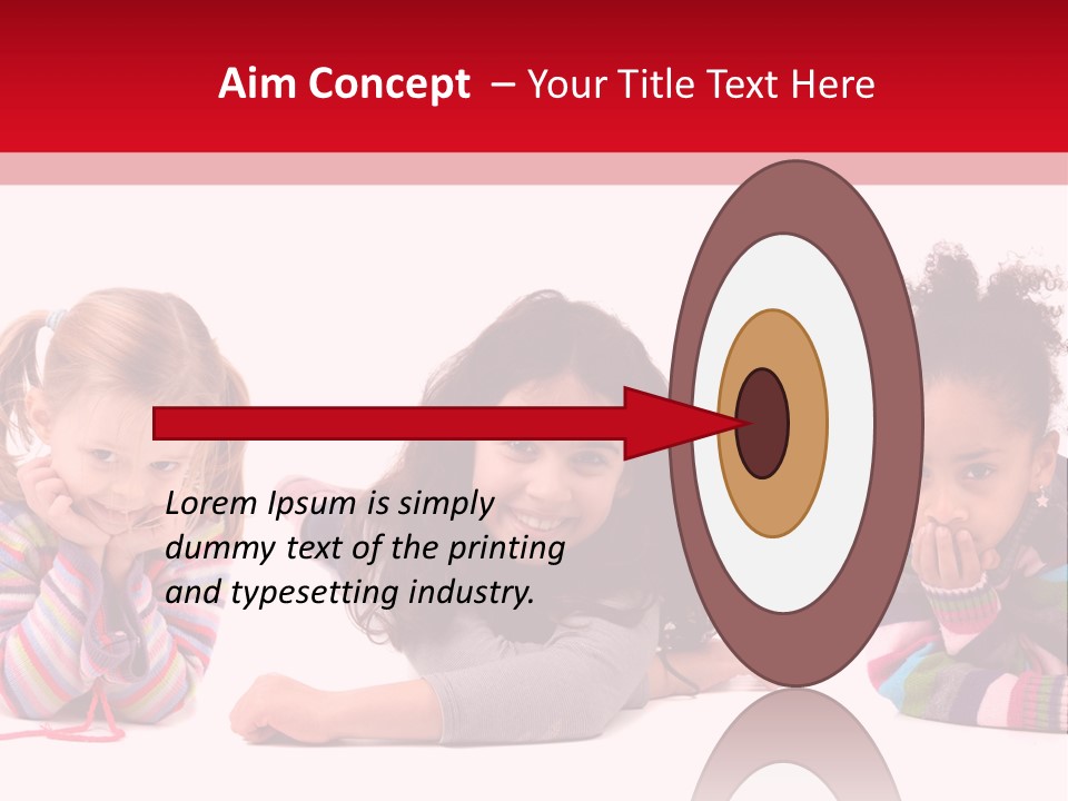 Studio Cheerful Pink PowerPoint Template