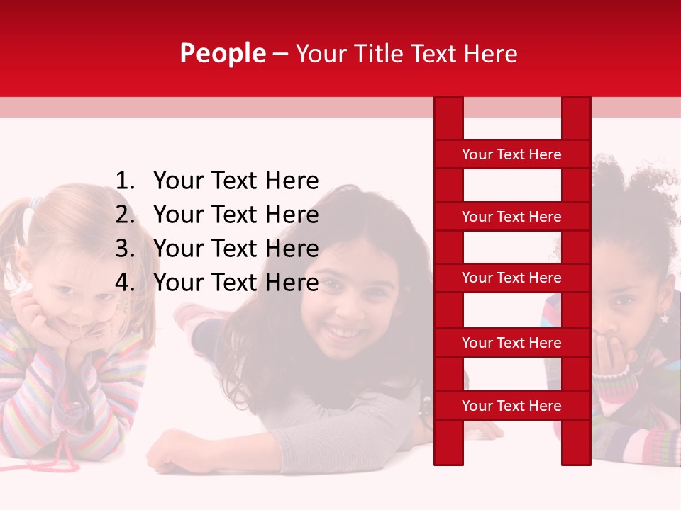 Studio Cheerful Pink PowerPoint Template