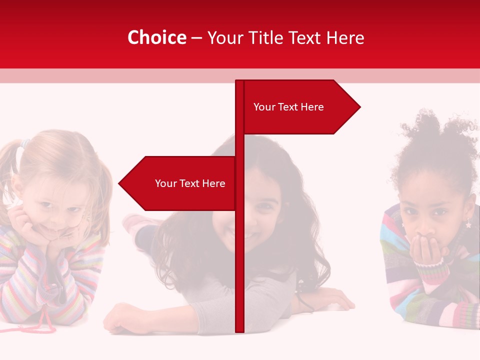 Studio Cheerful Pink PowerPoint Template