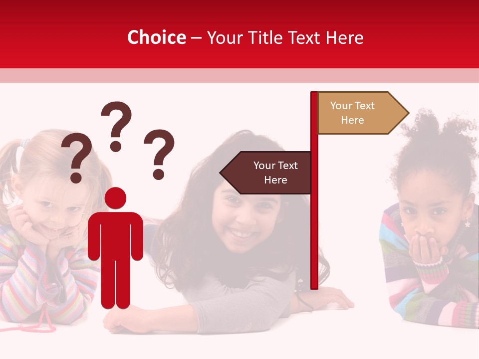 Studio Cheerful Pink PowerPoint Template