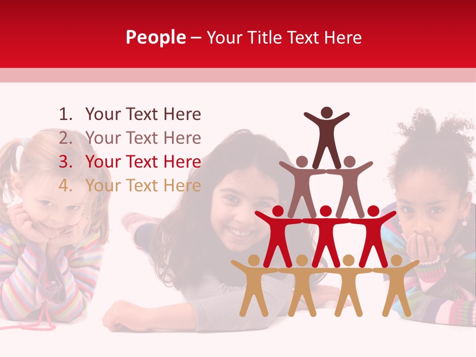 Studio Cheerful Pink PowerPoint Template