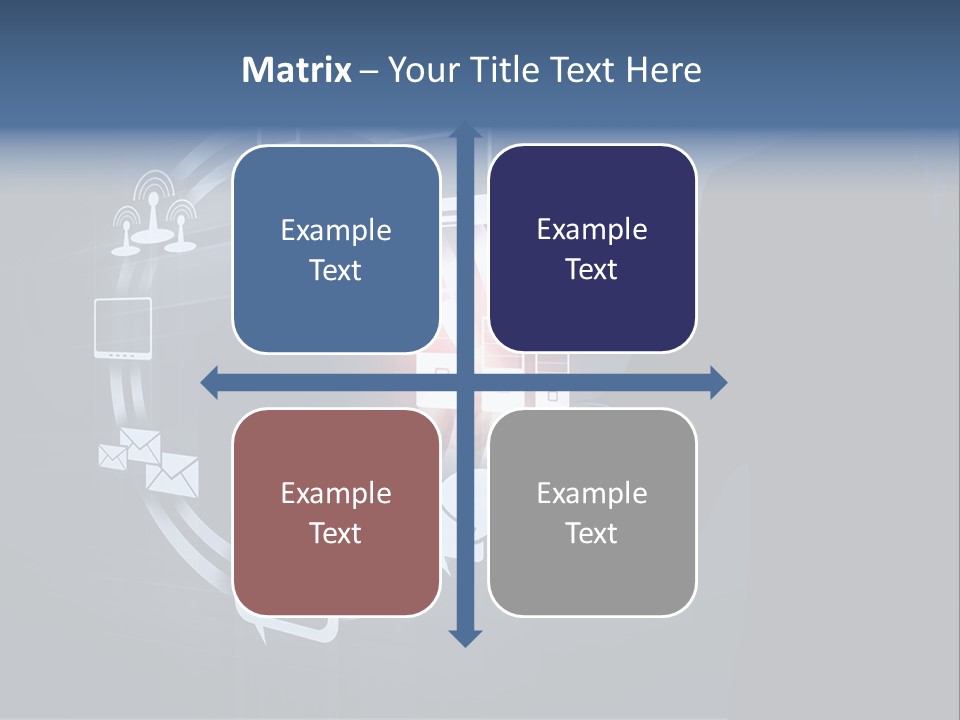 Button Innovation Screen PowerPoint Template