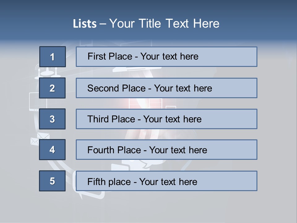 Button Innovation Screen PowerPoint Template