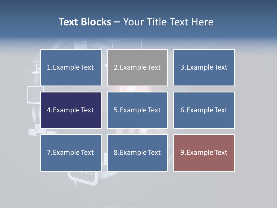 Button Innovation Screen PowerPoint Template
