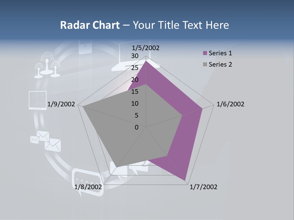Button Innovation Screen PowerPoint Template