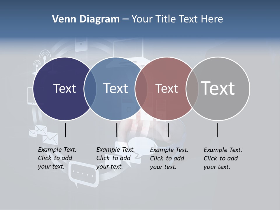 Button Innovation Screen PowerPoint Template