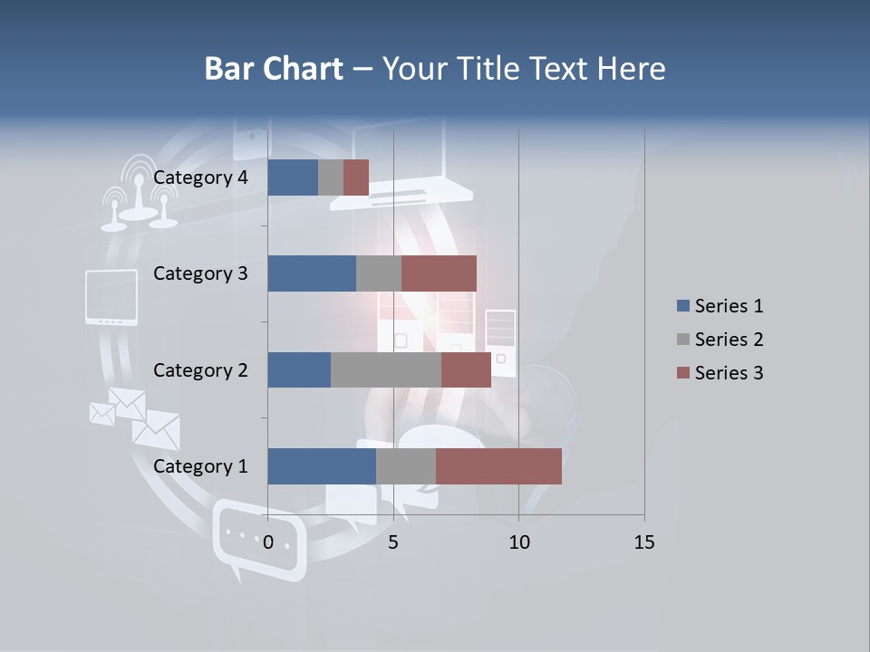 Button Innovation Screen PowerPoint Template