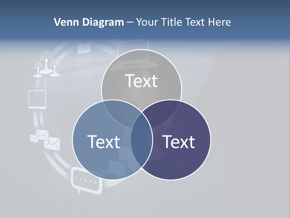 Button Innovation Screen PowerPoint Template