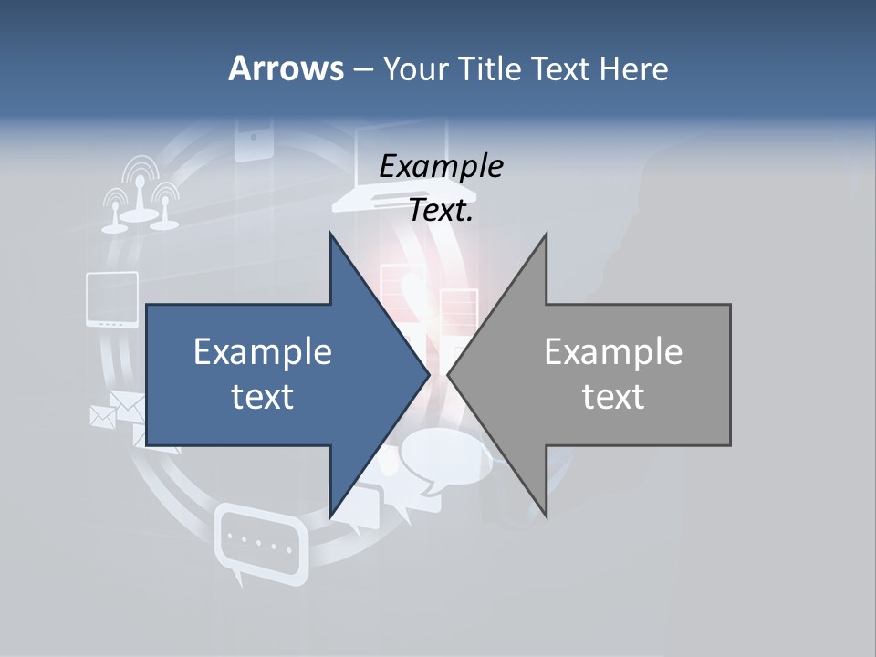 Button Innovation Screen PowerPoint Template