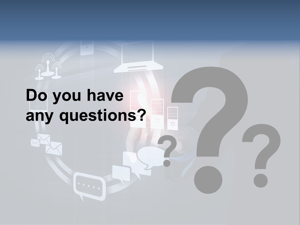 Button Innovation Screen PowerPoint Template