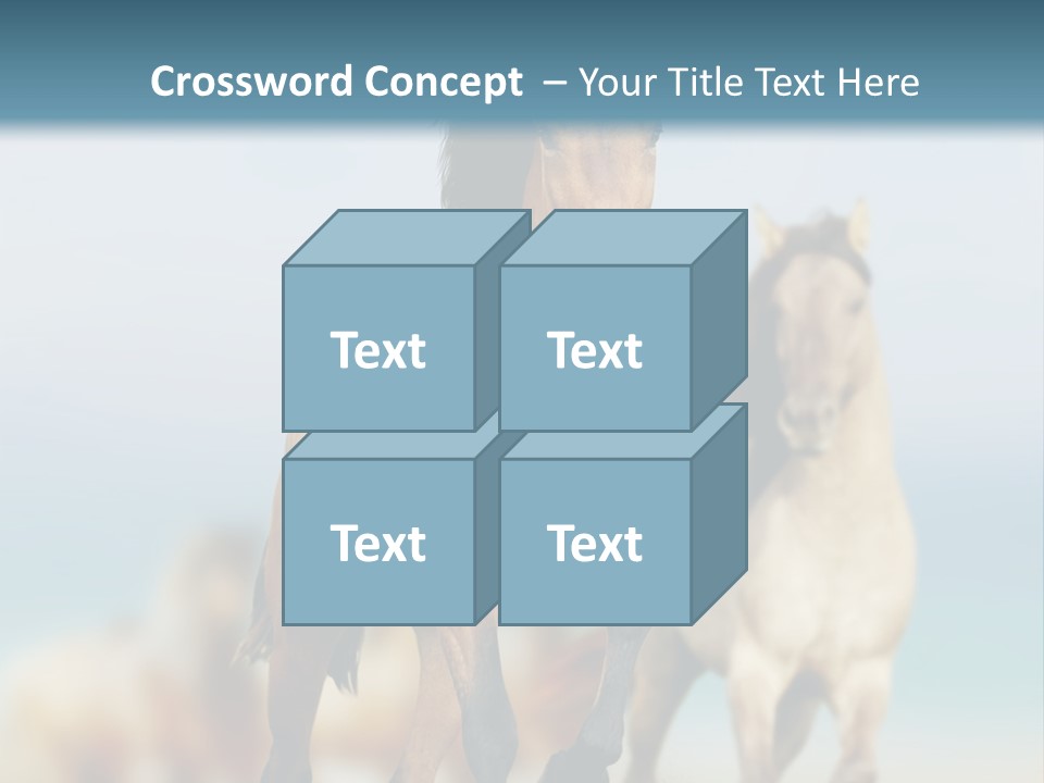 Gallop Sand Motion PowerPoint Template
