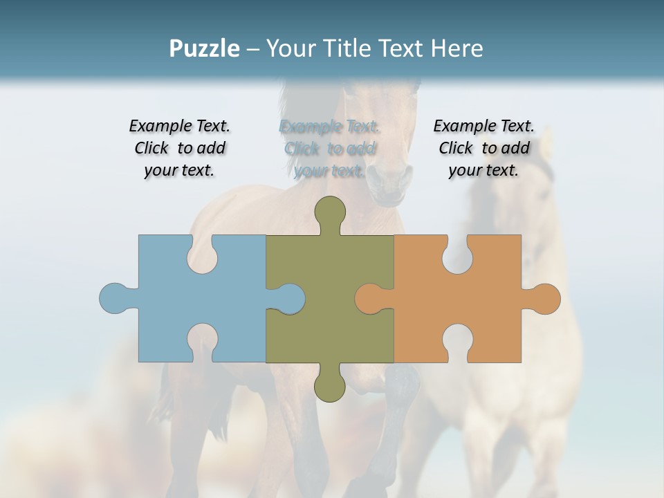 Gallop Sand Motion PowerPoint Template