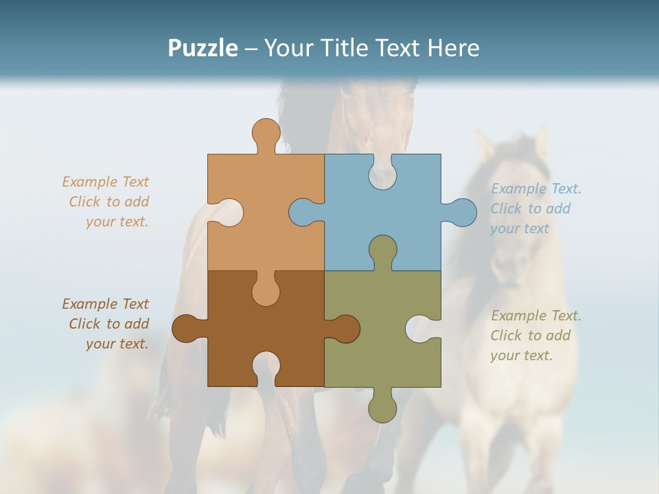 Gallop Sand Motion PowerPoint Template