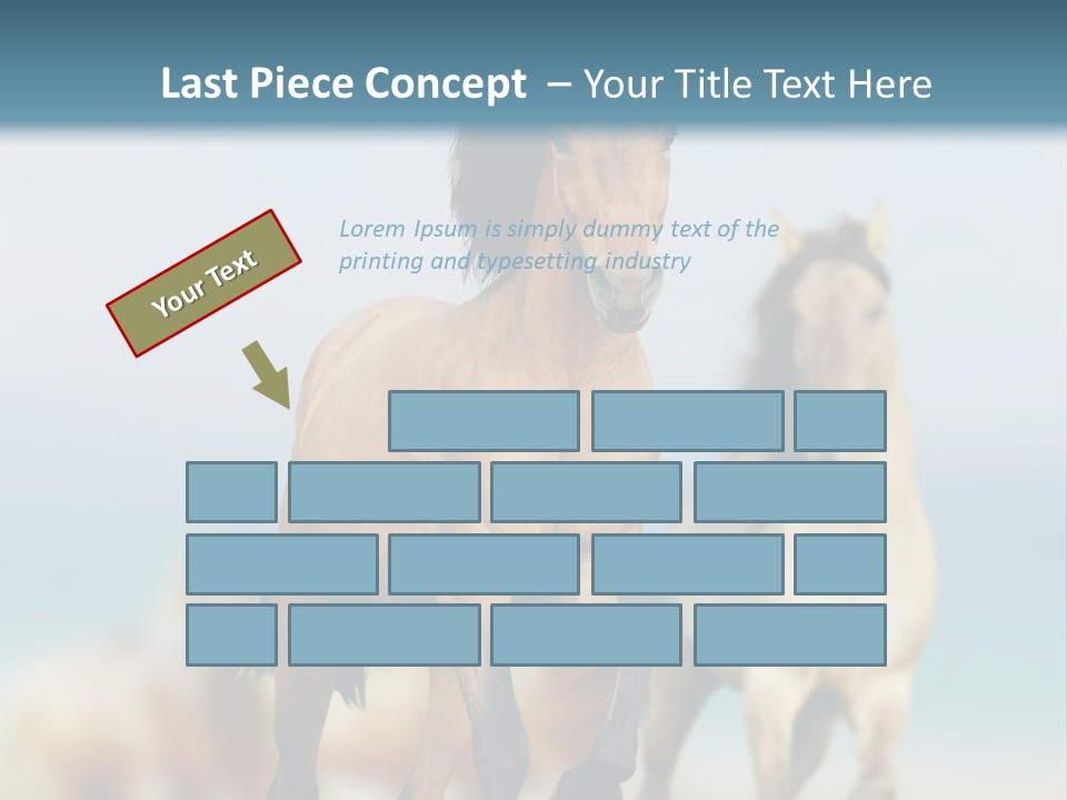 Gallop Sand Motion PowerPoint Template