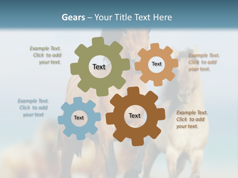 Gallop Sand Motion PowerPoint Template