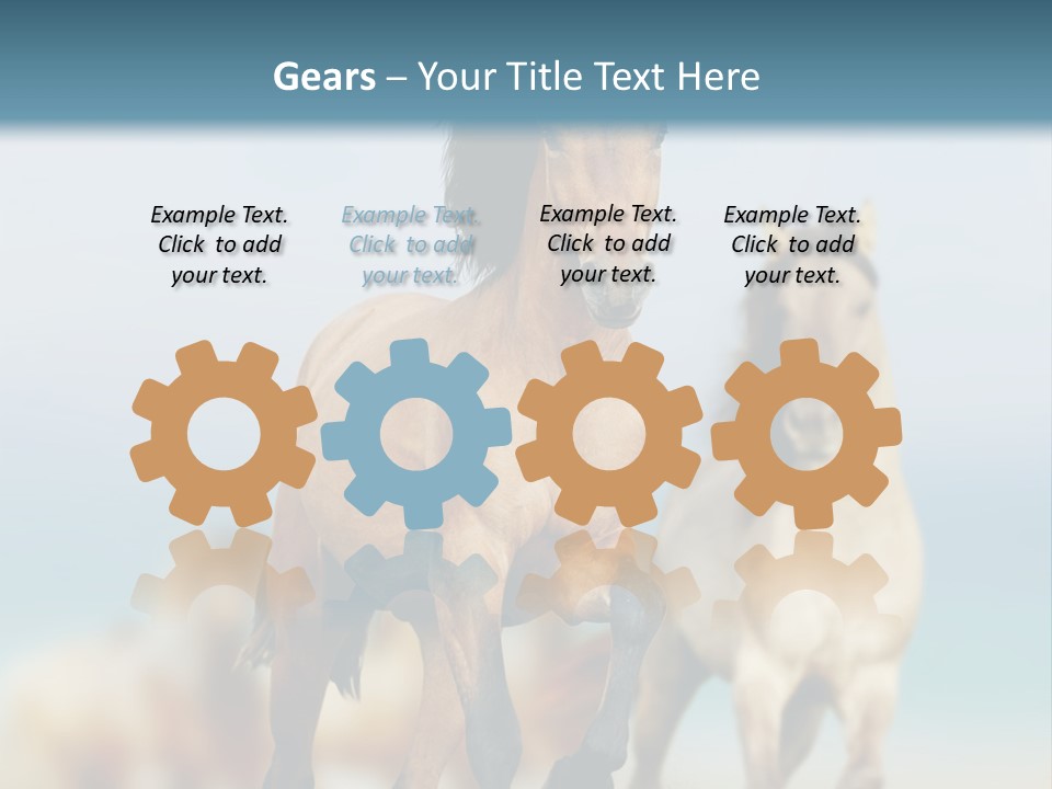 Gallop Sand Motion PowerPoint Template