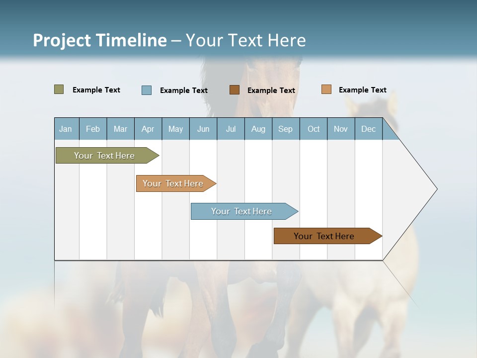 Gallop Sand Motion PowerPoint Template