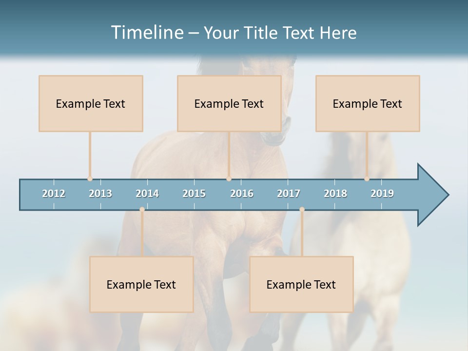 Gallop Sand Motion PowerPoint Template