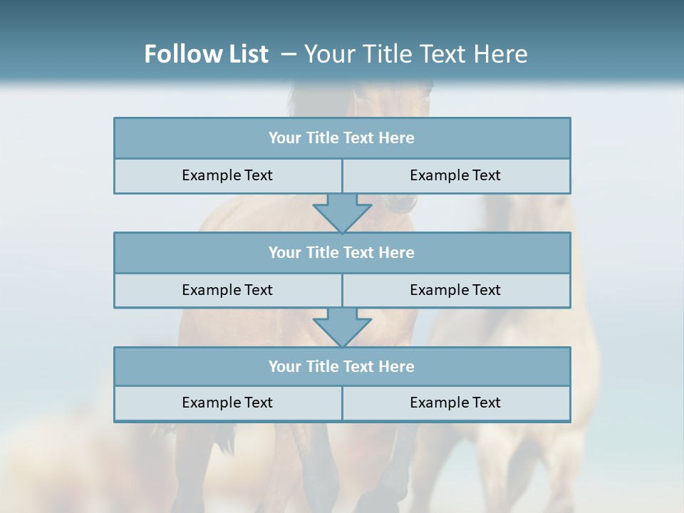 Gallop Sand Motion PowerPoint Template