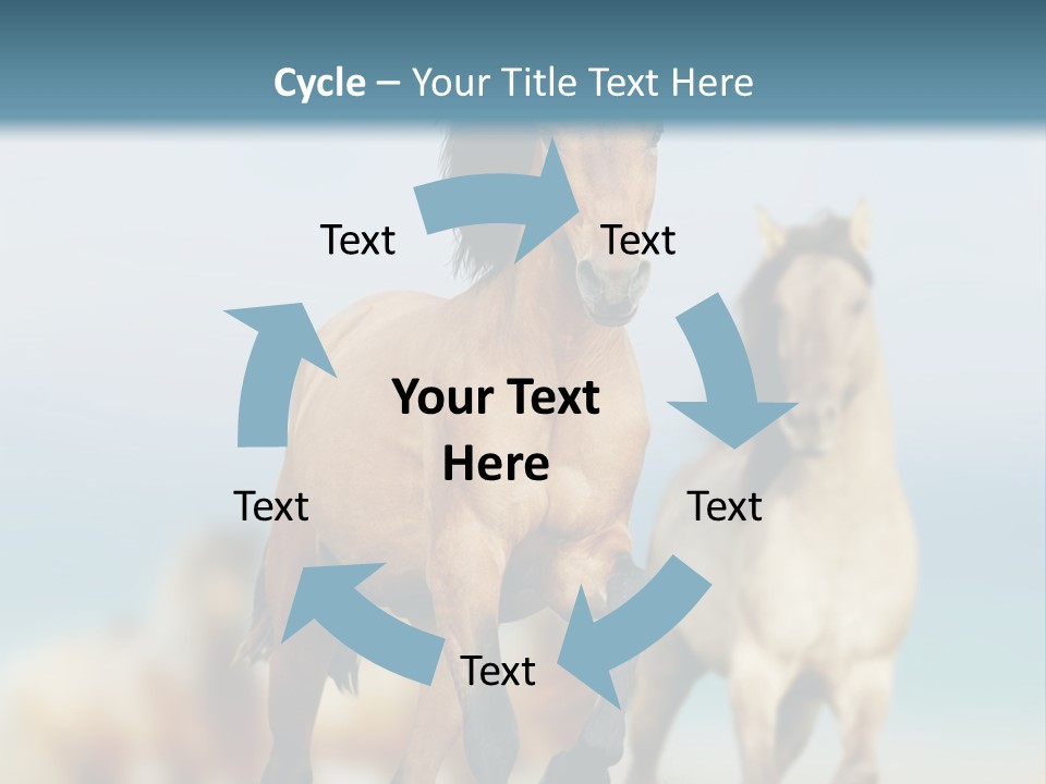 Gallop Sand Motion PowerPoint Template