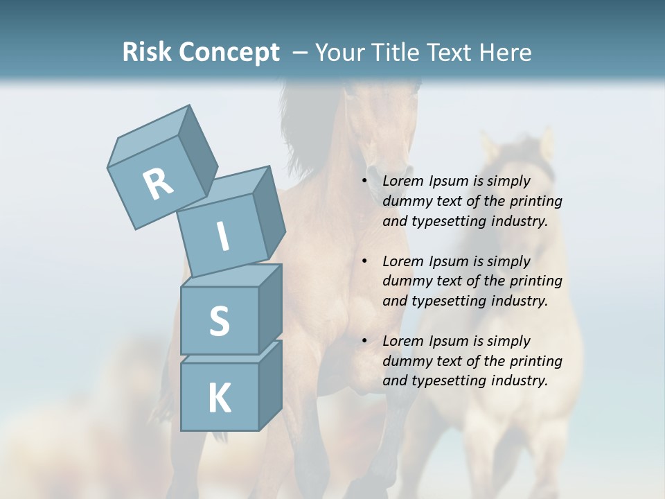 Gallop Sand Motion PowerPoint Template