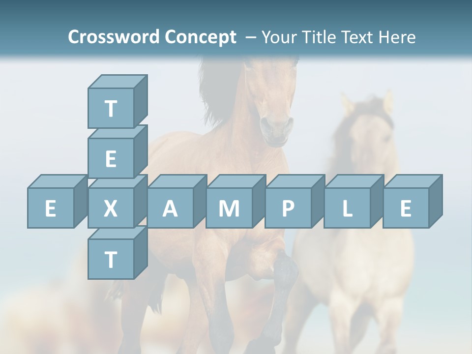 Gallop Sand Motion PowerPoint Template