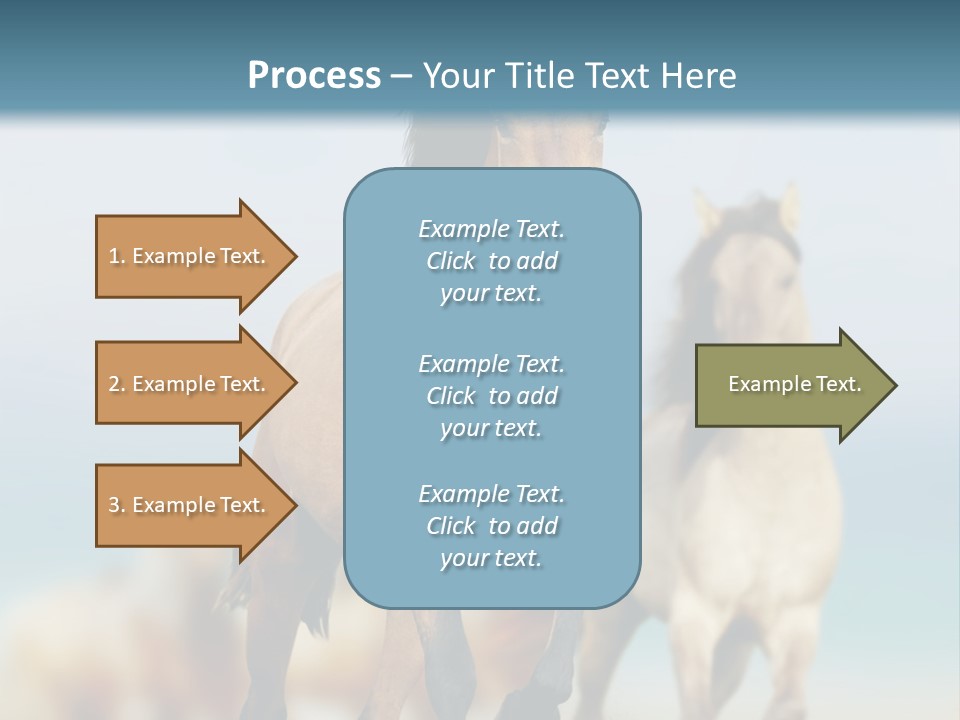Gallop Sand Motion PowerPoint Template