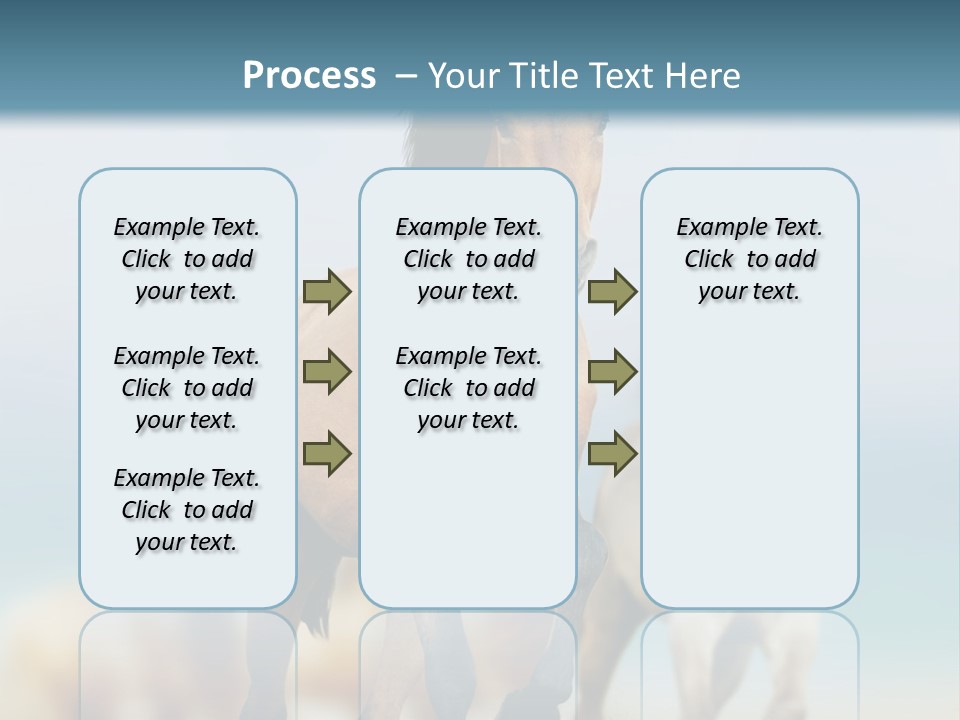Gallop Sand Motion PowerPoint Template