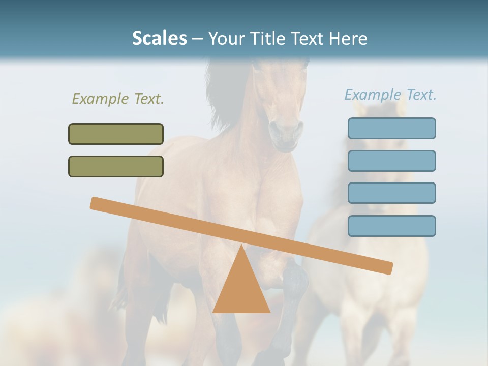 Gallop Sand Motion PowerPoint Template