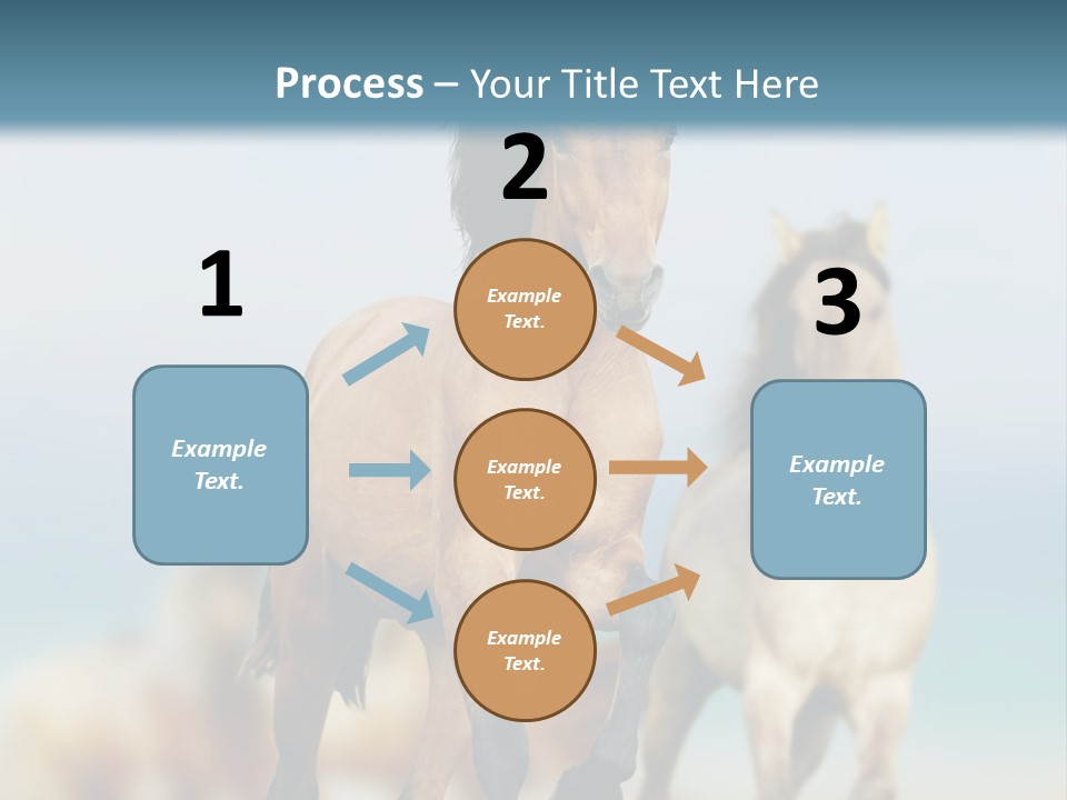 Gallop Sand Motion PowerPoint Template