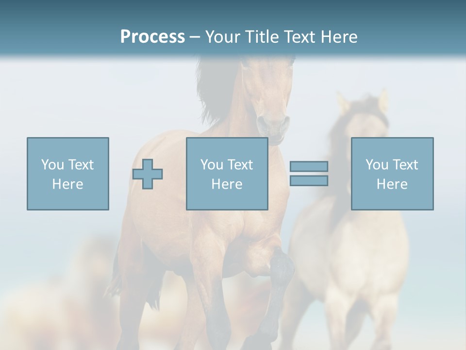 Gallop Sand Motion PowerPoint Template