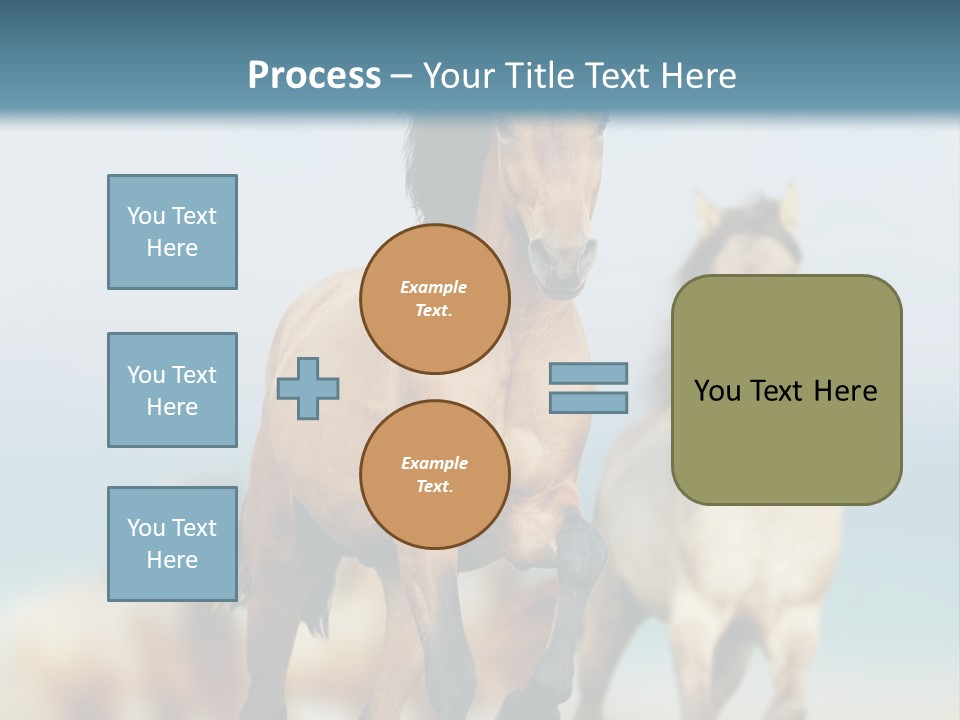 Gallop Sand Motion PowerPoint Template