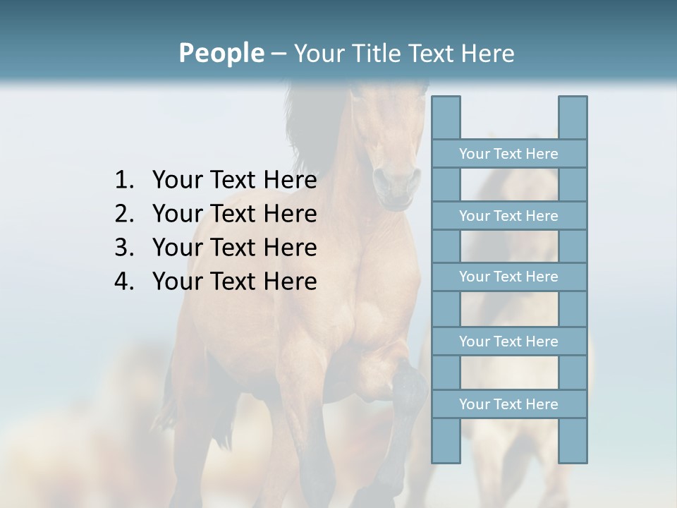 Gallop Sand Motion PowerPoint Template