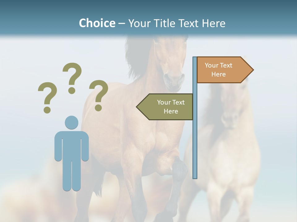 Gallop Sand Motion PowerPoint Template