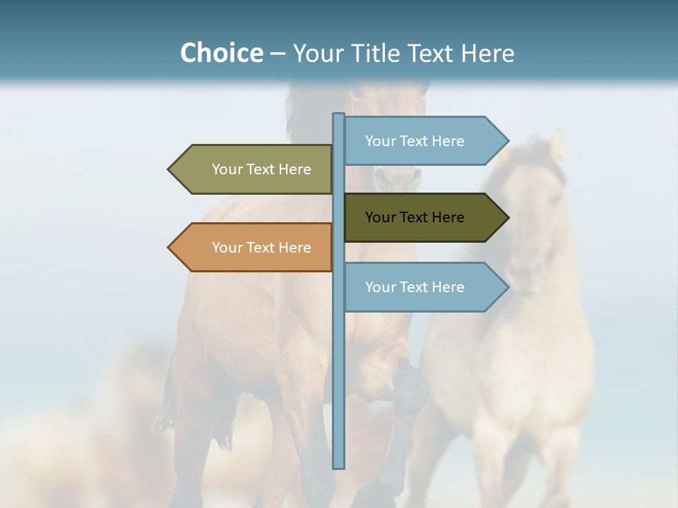 Gallop Sand Motion PowerPoint Template