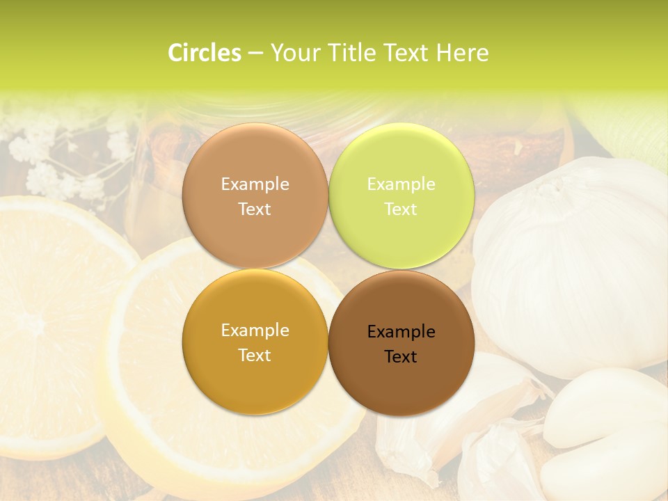 Lemon Alternative Medicine Influenza Virus PowerPoint Template