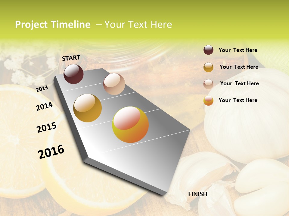 Lemon Alternative Medicine Influenza Virus PowerPoint Template