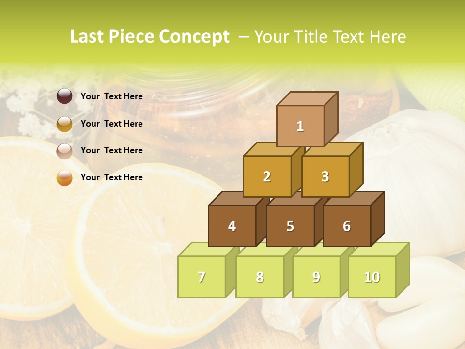 Lemon Alternative Medicine Influenza Virus PowerPoint Template