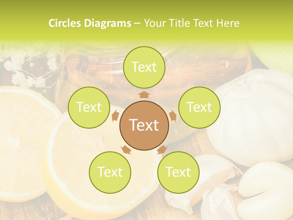 Lemon Alternative Medicine Influenza Virus PowerPoint Template