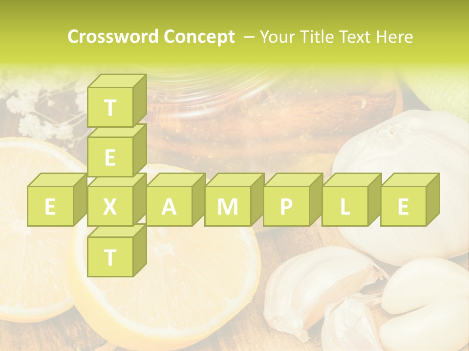 Lemon Alternative Medicine Influenza Virus PowerPoint Template