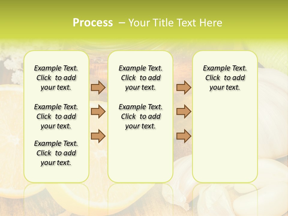 Lemon Alternative Medicine Influenza Virus PowerPoint Template