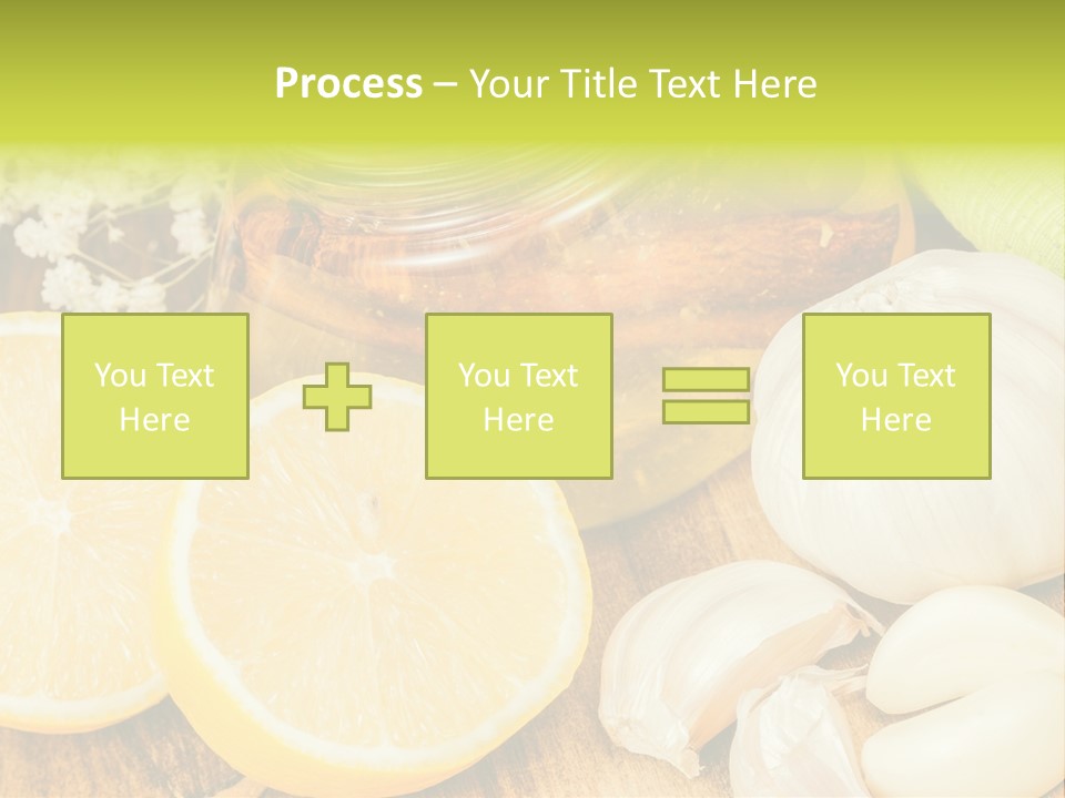 Lemon Alternative Medicine Influenza Virus PowerPoint Template