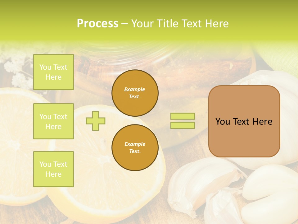 Lemon Alternative Medicine Influenza Virus PowerPoint Template